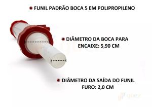 ENSACADEIRA PARA EMBUTIDOS VERMELHO PP - ANODILAR