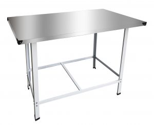 MESA DE SERVIÇOS 70 X 70 CM - INOX (W.A.) - SPOLU