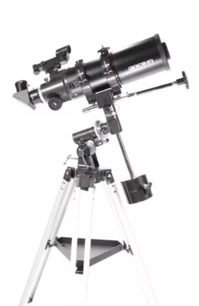 TELESCOPIO 400X80MM EQUATORIAL REFRATOR COM TRIPE GREIKA